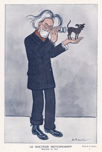 Elie Metchnikoff, Rus zoolog (renkli taş) by Adrien Barrere