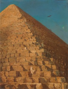 Büyük Piramit, Giza, 1830 veya sonrası.