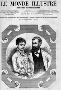 Daniel Wilson (1840-1919), Fransız politikacı ve eşi Alice Grevy