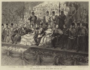 Royal Albert Hall, Dais
