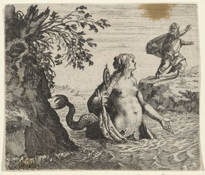deniz kızı masalı by Egidius  Sadeler (II)