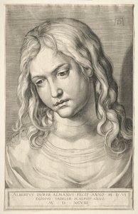 kadın kafa by Aegidius Sadeler or Saedeler