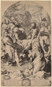 mezar by Aegidius Sadeler II after Federico Barocci