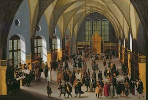 Prag Menkul Kıymetler Borsası by Aegidius Sadeler or Saedeler