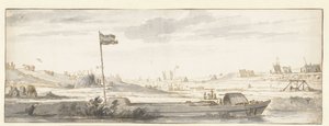Mallegat'ın Dordrecht dışında kazılması, 1648 by Aelbert Cuyp (attributed to)