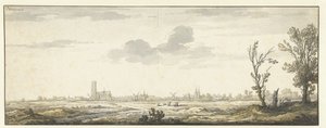 Harderwijk Harderwijk'in görünümü. (nesne üzerindeki başlık) by Aelbert Cuyp