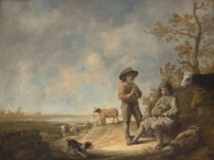 Boru Çobanları, ca. 1643-44. by Aelbert Cuyp