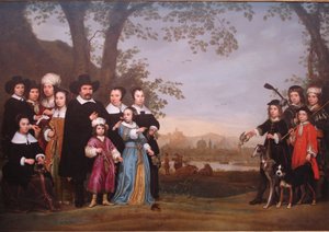 Sam ailesinin portresi by Aelbert Cuyp
