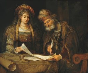 Esther ve Mordehay. 1675