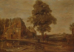 Hanlı Manzara by Aert van der Neer
