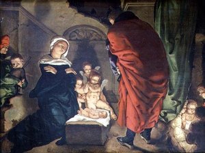 Doğuş (tuval üzerine yağlı boya) by Aertgen Claesz van Leyden