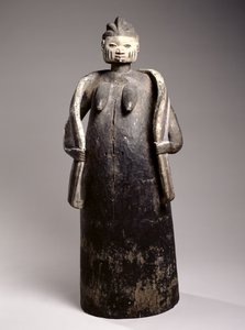 Gelede Vücut Maskesi, Yoruba Kültürü, Benin Cumhuriyeti (boyalı ahşap)