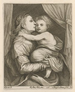 madonna ve çocuk by After David Teniers the Younger