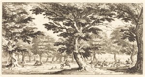 Manzara by After Jacques Callot
