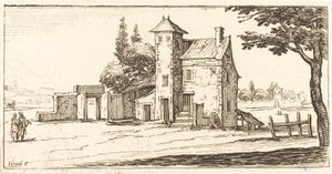 Manzara by After Jacques Callot