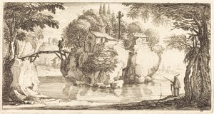 Manzara by After Jacques Callot