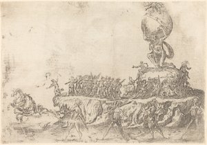 Güneşin Yüzdüğü by After Jacques Callot