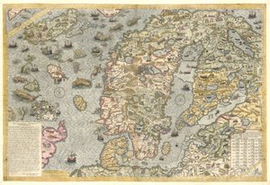 Carta yat limanının sadık bir reprodüksiyonu (1539