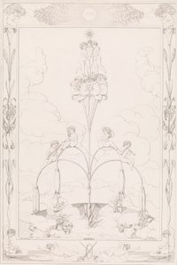 Sabah, The Times of the Day, 1807 dizisinden. by After Philipp Otto Runge