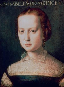 Isabella de Medici, 16. yüzyıl by Agnolo Bronzino