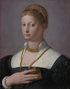 Kadın Portresi, c. 1550. by Agnolo Bronzino