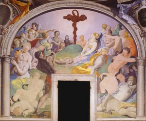 Yüzsüz Yılan, 1540-1545 by Agnolo Bronzino
