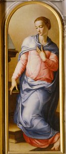 Müjde Bakire by Agnolo Bronzino