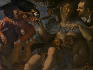 Arrigo Peloso, Pietro Matto ve Amon Nano, c. 1598.