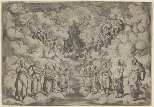 Kürelerin uyumu by Agostino Carracci