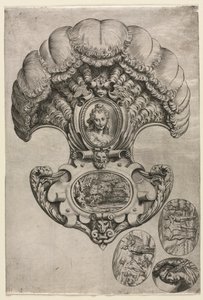 Fan (L'Eventtail) by Agostino Carracci