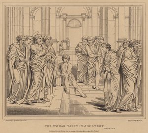 Zinada Alınan Kadın, John by Agostino Carracci
