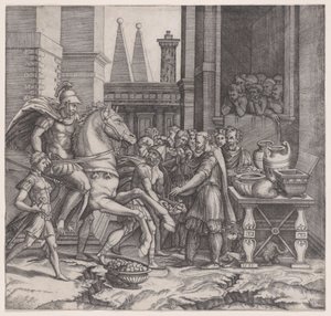 Camillus, 1531 tarihli. by Agostino Veneziano