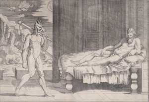Kurda Dönüşen Lycaon, 1524 tarihli.