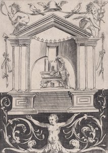 Süs Paneli, ca. 1514-36. by Agostino Veneziano