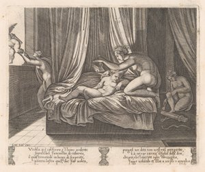 Levha 13: Apulei tarafından anlatıldığı gibi Cupid ve Psyche