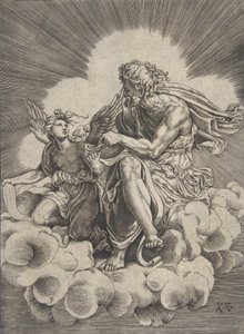 Aziz Matta, 1518 tarihli. by Agostino Veneziano