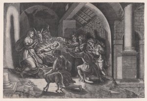 Doğuş, 1531 tarihli. by Agostino Veneziano