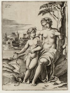 Cupid'in Dartıyla Yaralanan Venüs