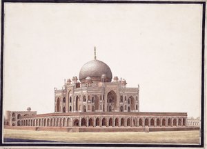 Hümayun Türbesi, 1820 dolayları