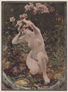 Dryad, Yunan mitolojisinden ağaç perisi (renkli taş)