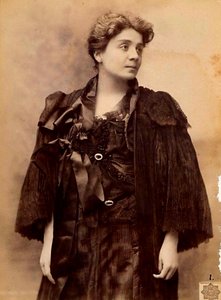 Eleonora Duse, İtalyan aktris, 1896 by Aime Dupont