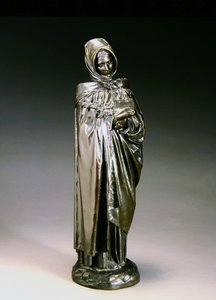 Palmiye Yapraklı Bolonez (bronz) by Aime Jules Dalou
