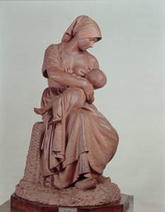 Bebek Emziren Köylü Kadın, 1873 (pişmiş toprak) (ayrıntılar için bkz. 183878)