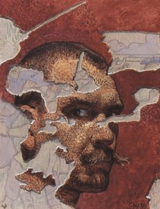 Fresk Olarak Otoportre, 1894 by Akseli Gallen Kallela