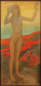 adorant by Akseli Valdemar Gallen-Kallela