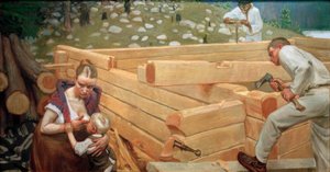 Yapı by Akseli Valdemar Gallen-Kallela