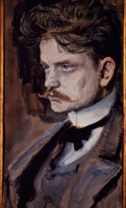 Jean Sibelius / v. Gallen-Kallela by Akseli Valdemar Gallen-Kallela