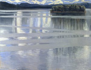 Keitele Gölü by Akseli Valdemar Gallen-Kallela