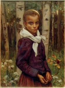 kız by Akseli Valdemar Gallen-Kallela