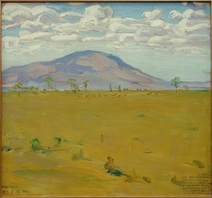 Kenya Dağı - Wakamba Ebene by Akseli Valdemar Gallen-Kallela